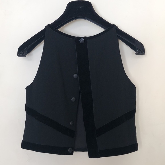 Chanel vintage skirt with velvet details - Picture 4 of 13